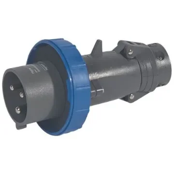 Legrand, Hypra IP67 Blue 2P+E Industrial Power Plug, Rated At 32A, 250 V No - 0 530 56 product image