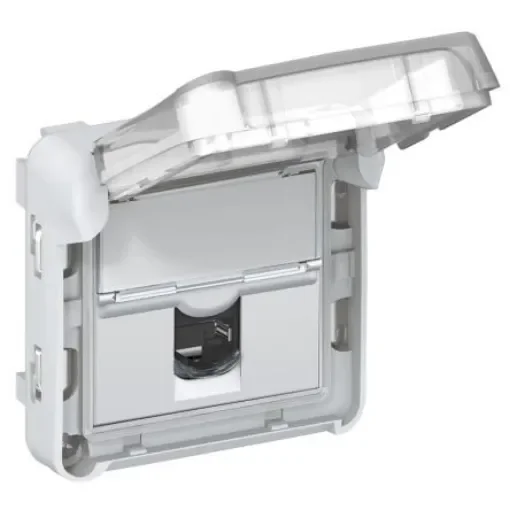 Legrand Plexo Series RJ45 Socket, Flush Mount, Cat5e - 0 695 56 product image