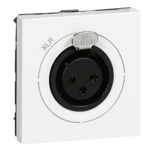 Legrand XLR Connector, Female, IP40 - 0 787 55 product image