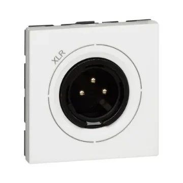 Legrand, Mosaic IP40 White Flush Mount 3P Socket Socket - 0 787 56 product image