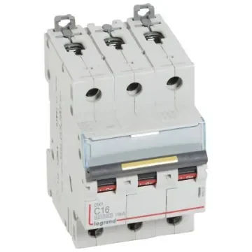 Legrand DX3 Circuit Breaker - 3 Pole 400V Voltage Rating, 16A Current Rating - 409273 product image