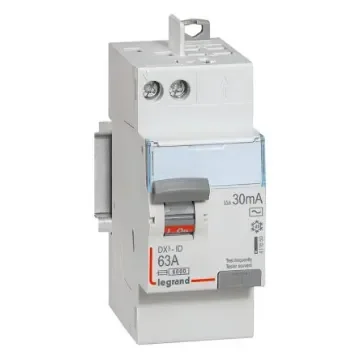 Legrand RCCB, 63A, 2 Pole, 30mA, 230V - 411650 product image
