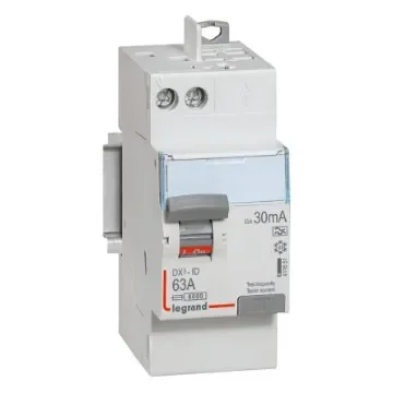 Legrand RCCB, 63A, 2 Pole, 30mA, Type A, 230V - 411651 product image