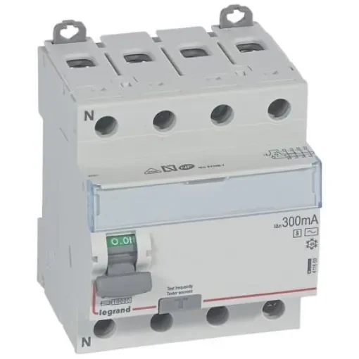 Legrand DX3 Circuit Breaker, 4P, 63A, Type AC, 400V AC - 411669 product image
