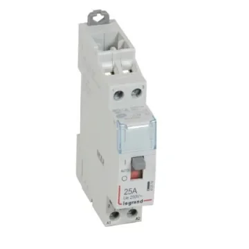 Legrand Contactor, 24 V Coil, 2-Pole, 25 A, 3 kW, 2NO - 412514 product image