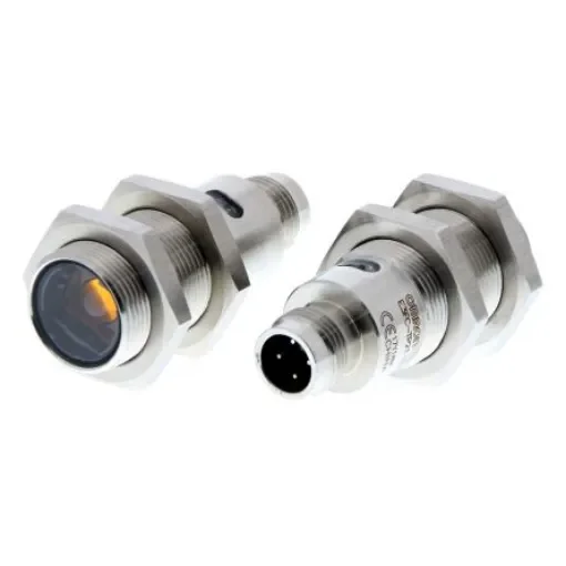 Omron Through Beam Photoelectric Sensor, Cylindrical Sensor, 20000 mm Detection Range - E3FC-TP21 product image