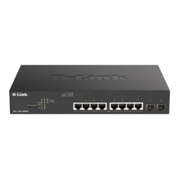 D-Link 10-Port Gigabit Smart Managed Max PoE Switch, Smart 10 Port Gigabit Switch With PoE UK - DGS-1100-10MPV2/B product image
