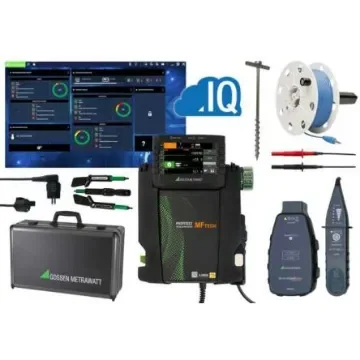 Gossen Metrawatt PROFiTEST MF TECH Meister-Set Multifunction Tester, 600V  , Earth Resistance Measurement With USB - M537C product image