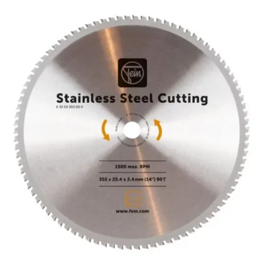 FEIN, 90 Teeth Per Inch Steel Circular Saw Blade, Pack of 1 - 63502303000 product image