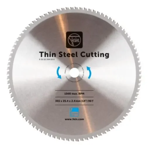 FEIN, 90 Teeth Per Inch Steel Circular Saw Blade, Pack of 1 - 63502304000 product image