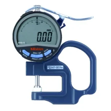 Mitutoyo 547 Thickness Gauge, 0mm - 10mm, ±20 µm Accuracy, 0.01 mm Resolution, LCD Display - 547-301A product image