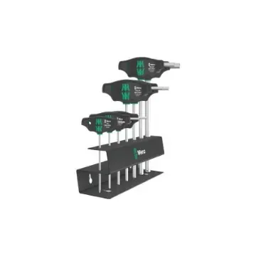 Wera T Shape Metric Hex Key Set - 05023453001 product image