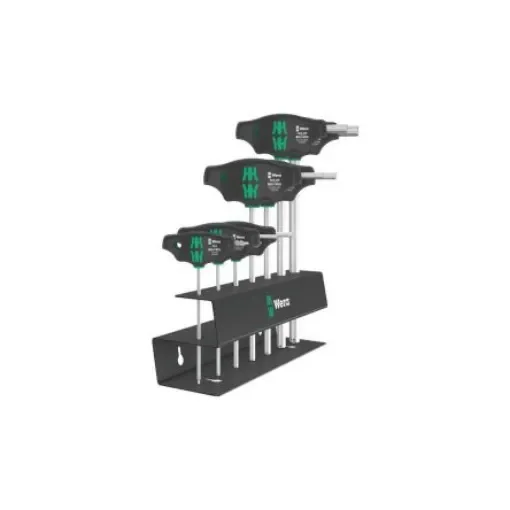 Wera T Shape Metric Hex Key Set - 05023453001 product image