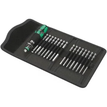Wera 17 Pieces, Hexagon, Phillips, Slotted, Square - 05051042001 product image