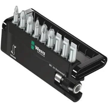 Wera 10 Pieces, Hexagon, Phillips, Pozidriv, Slotted - 05056161001 product image