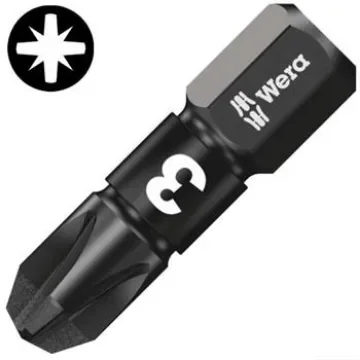 Wera Impact Bit Set 10 Pieces, Pozidriv - 05057622001 product image