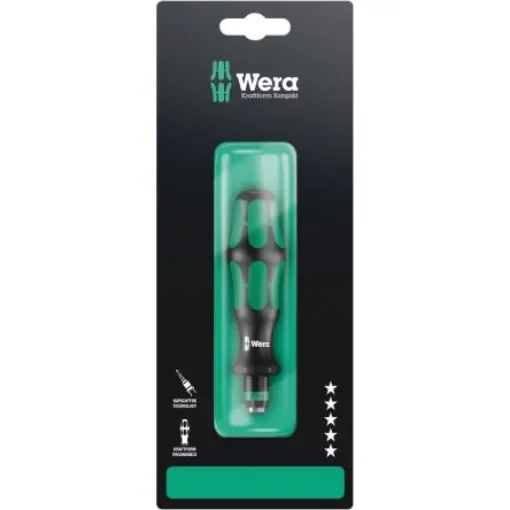 Wera Hexagon Bit Holder Screwdriver, 1/4 in Tip - 05073540001 product image