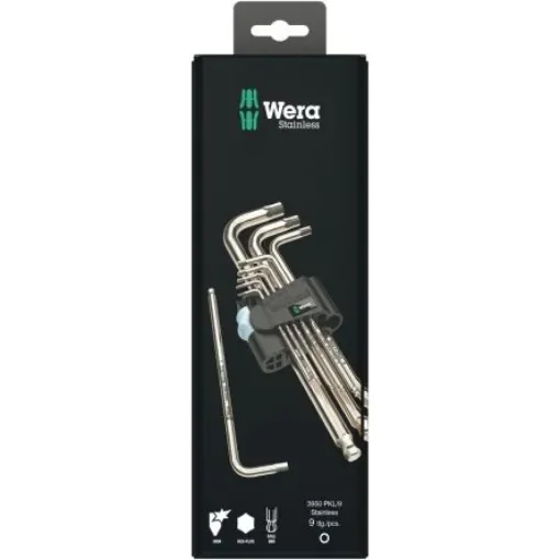 Wera 9 piece L Shape - 05073544001 product image