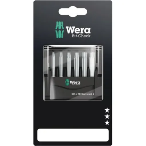 Wera 6 Pieces, Torx - 05073637001 product image