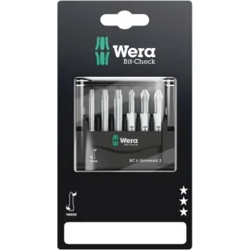 Wera 6 Pieces, Phillips, Pozidriv, Torx - 05073638001 product image