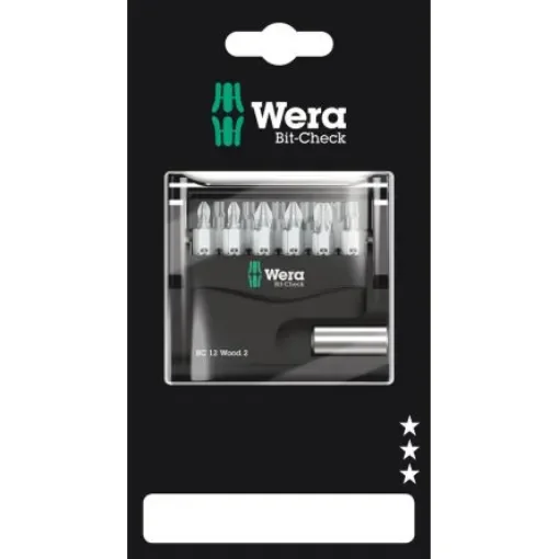 Wera 12 Pieces, Phillips, Pozidriv, Torx - 05136391001 product image