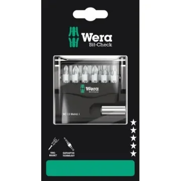 Wera 12 Pieces, Phillips, Pozidriv, Torx - 05136393001 product image