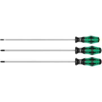 Wera Phillips; Pozidriv; Slotted Screwdriver Set, 3-Piece - 05347735002 product image