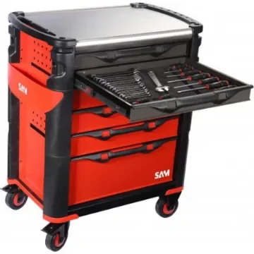 SAM 6 Drawer Foam Wheeled Tool Trolley - 416-200M product image
