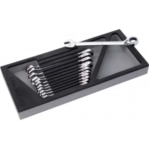 SAM 50-C Series 12-Piece Spanner Set, 1/3 - 50-C-J12MM product image