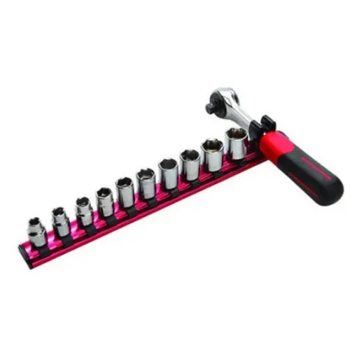 SAM 40-Piece Metric 1/4 in Standard Socket Set with Ratchet - 74-J11R product image