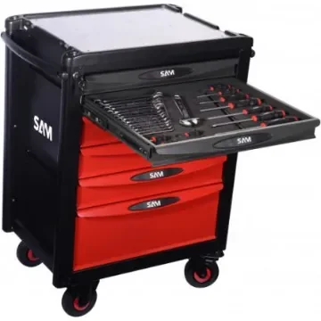 SAM 6 Drawer Foam Wheeled Tool Trolley - CPP-135M product image