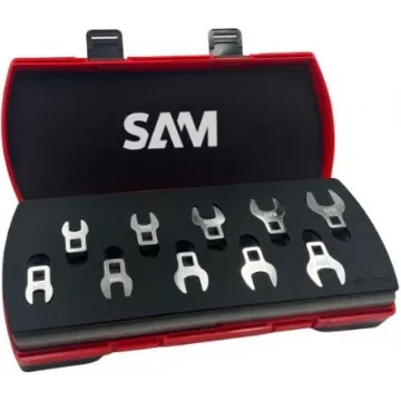 SAM JCF Series 10-Piece Spanner Set, 3/8, Chrome Vanadium Steel - JCF-J10 product image