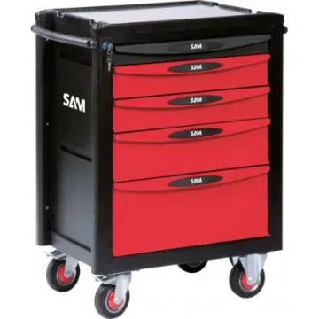 SAM 5 Drawer ABS Wheeled Tool Trolley - SERVI-540 product image