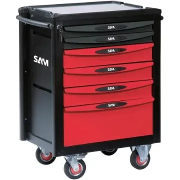 SAM 6 Drawer ABS Wheeled Tool Trolley - SERVI-640 product image