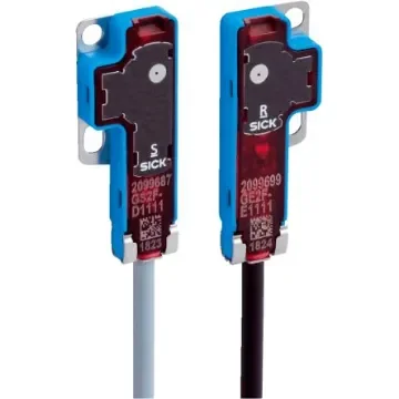 SICK Through Beam Photoelectric Sensor, Rectangular Sensor, 60 mm Detection Range - GSE2F-P1111 product image