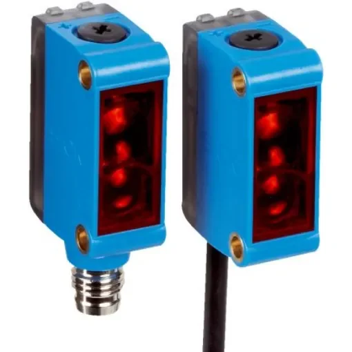 SICK Through Beam Photoelectric Sensor, Rectangular Sensor, 40 m Detection Range - GSE6-P1221 product image