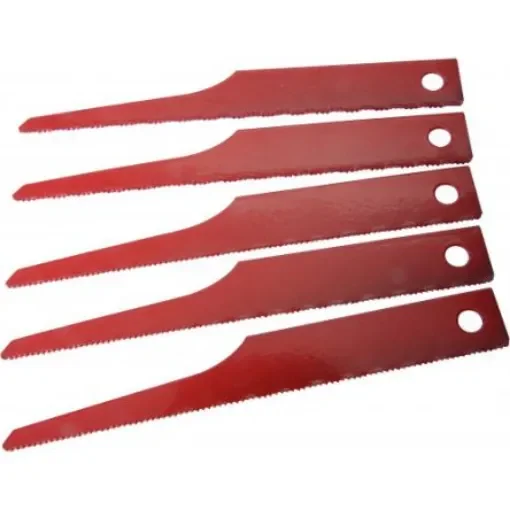 SAM, 25 Teeth Per Inch Stainless Steel Jigsaw Blade, Pack of 5 - 19803 product image