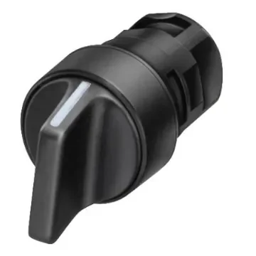 Siemens Toggle Switch, Front Mount, Latching, Screw Terminal - 3SB2000-2DB01 product image