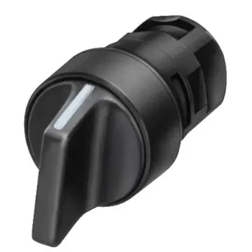 Siemens Toggle Switch, Front Mount, Latching, Screw Terminal - 3SB2000-2EB01 product image