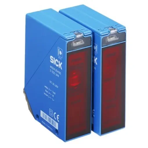 SICK Through Beam Photoelectric Sensor, Rectangular Sensor, 60 m Detection Range - WS/WE24-2S01 product image