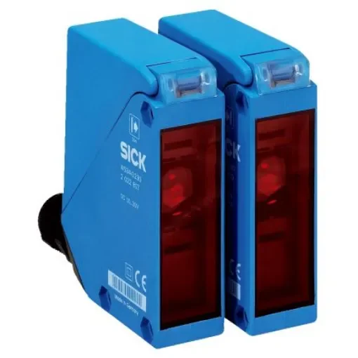 SICK Through Beam Photoelectric Sensor, Rectangular Sensor, 60 m Detection Range - WS/WE34-V540 product image