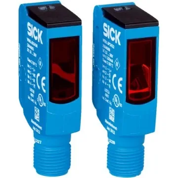 SICK Through Beam Photoelectric Sensor, Rectangular Sensor, 60 m Detection Range IO-LINK - WSE9LC-3P3436A00 product image