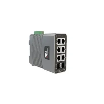Red Lion Managed 8 Port Industrial Ethernet Switch - NT-5008-DM2-0000 product image