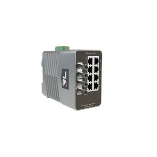 Red Lion Managed 10 Port Industrial Ethernet Switch - NT-5010-FX2-ST80 product image
