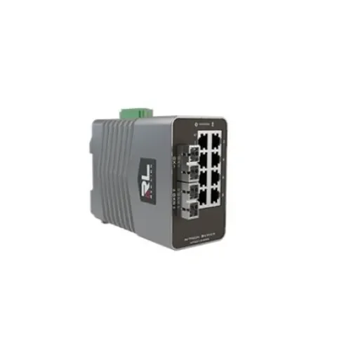 Red Lion Managed 10 Port Industrial Ethernet Switch - NT-5010-GX2-SC80 product image