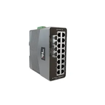 Red Lion Managed 18 Port Industrial Ethernet Switch - NT-5018-FX2-SC80 product image