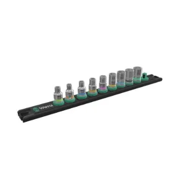 Wera 9-Piece Metric 1/4 in Standard Socket Set, 6 point - 05005400001 product image