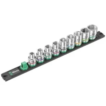 Wera 9-Piece Imperial 1/2 in Standard Socket Set, 6 point - 05005480001 product image