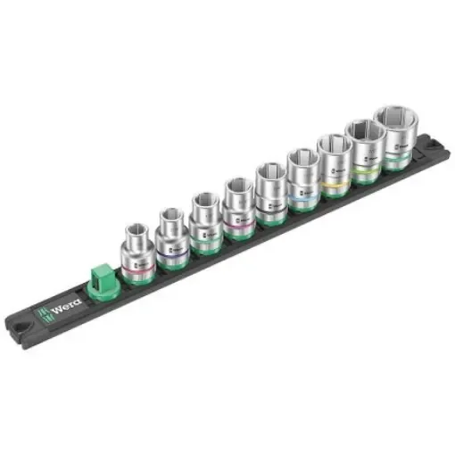 Wera 9-Piece Imperial 1/2 in Standard Socket Set, 6 point - 05005480001 product image