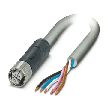 Phoenix Contact, Power, 10m, Grey Polyurethane PUR Power Cable - 1414823 product image